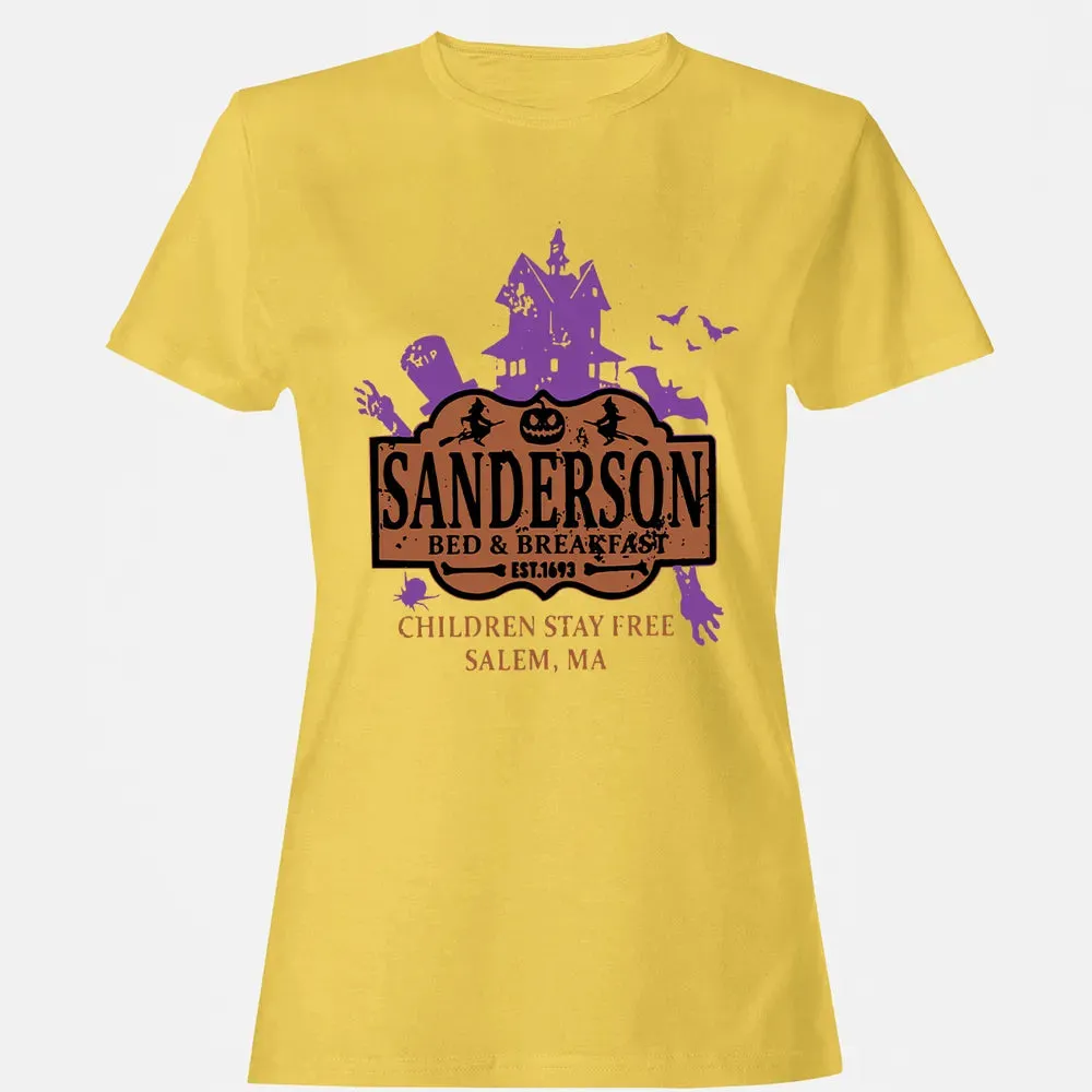Sanderson bed and breakfast Women's T-shirt - 4