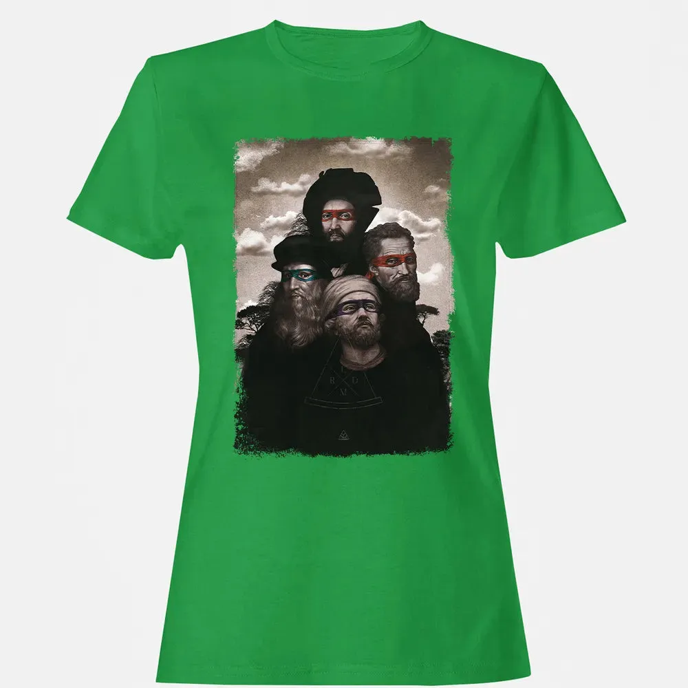 TMNT Scientists Women's T-shirt - 7