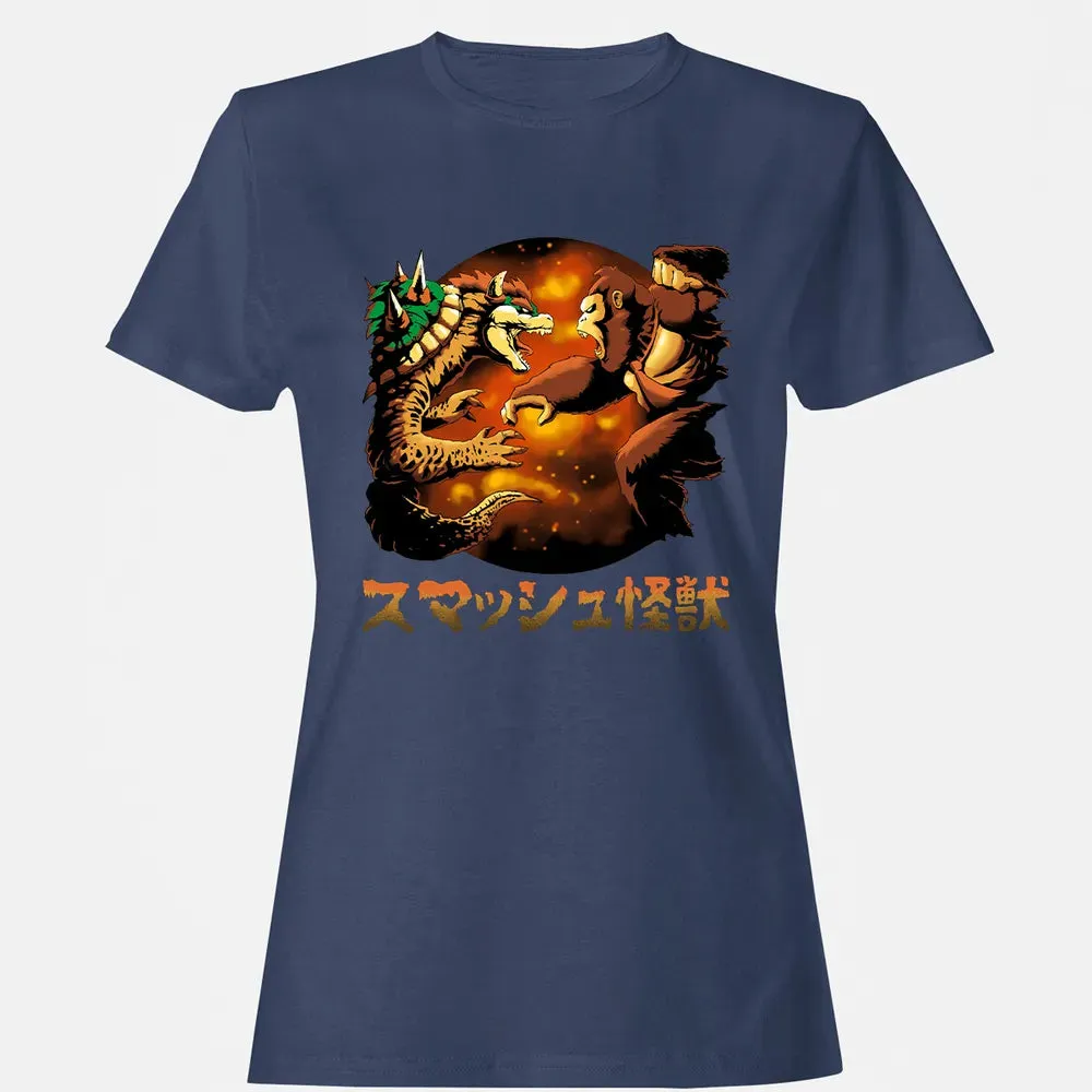 Bowser vs. Donkey Kong Women's T-shirt - 10