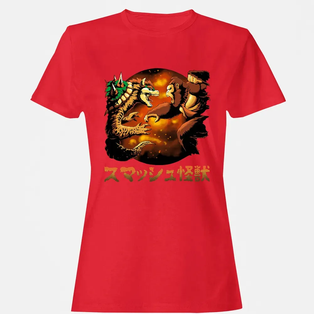 Bowser vs. Donkey Kong Women's T-shirt - 13