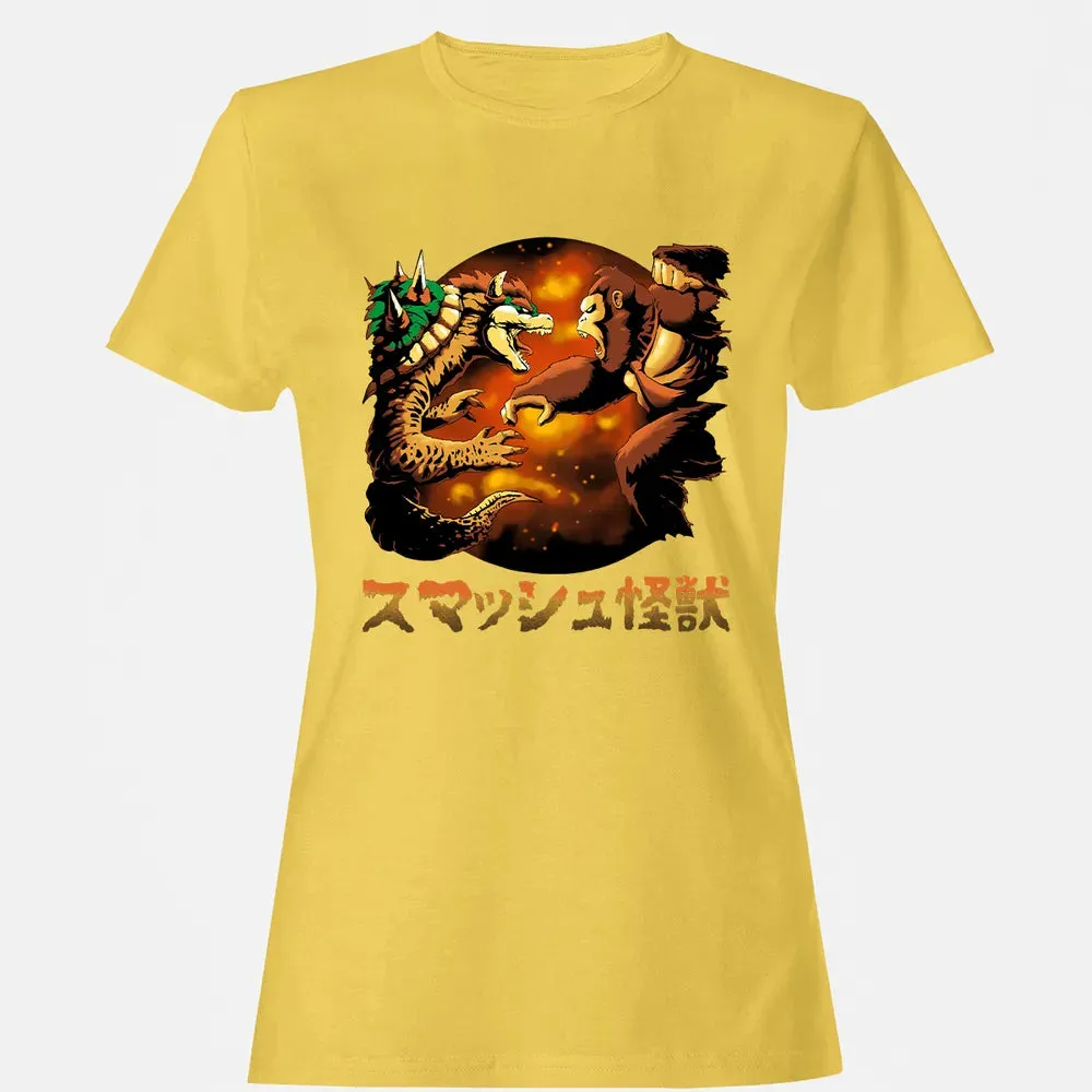 Bowser vs. Donkey Kong Women's T-shirt - 4