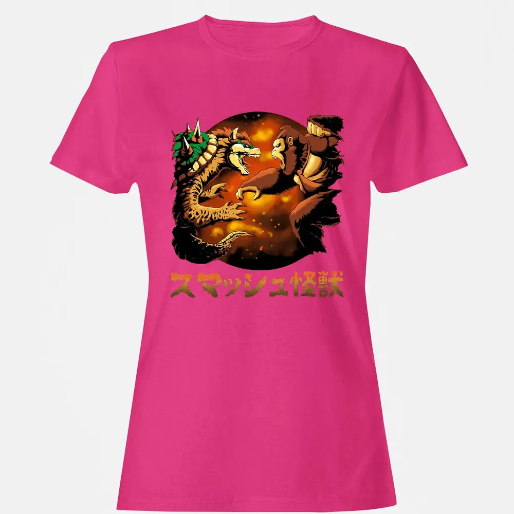 Bowser vs. Donkey Kong Women's T-shirt - 6