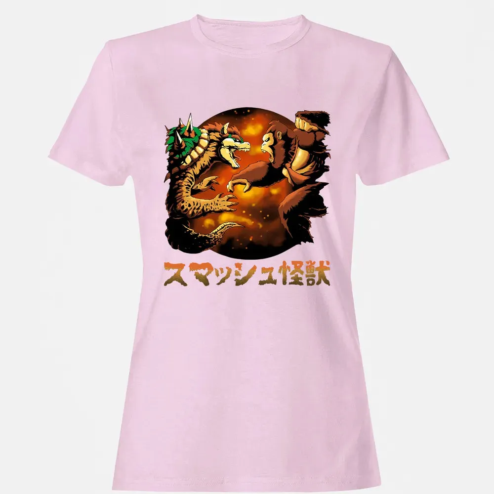 Bowser vs. Donkey Kong Women's T-shirt - 9