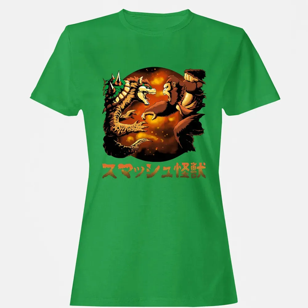 Bowser vs. Donkey Kong Women's T-shirt - 7