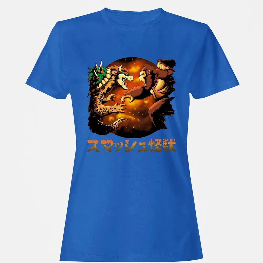 Bowser vs. Donkey Kong Women's T-shirt - 14
