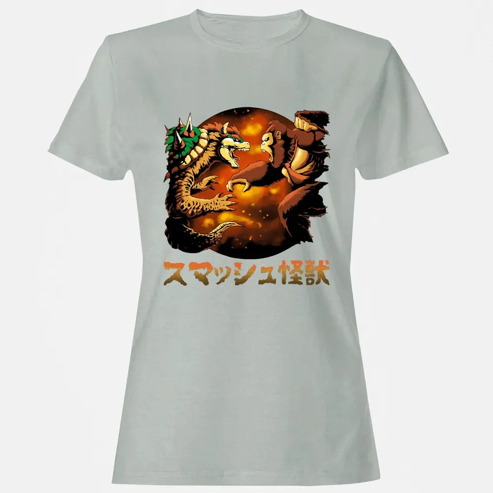 Bowser vs. Donkey Kong Women's T-shirt - 2
