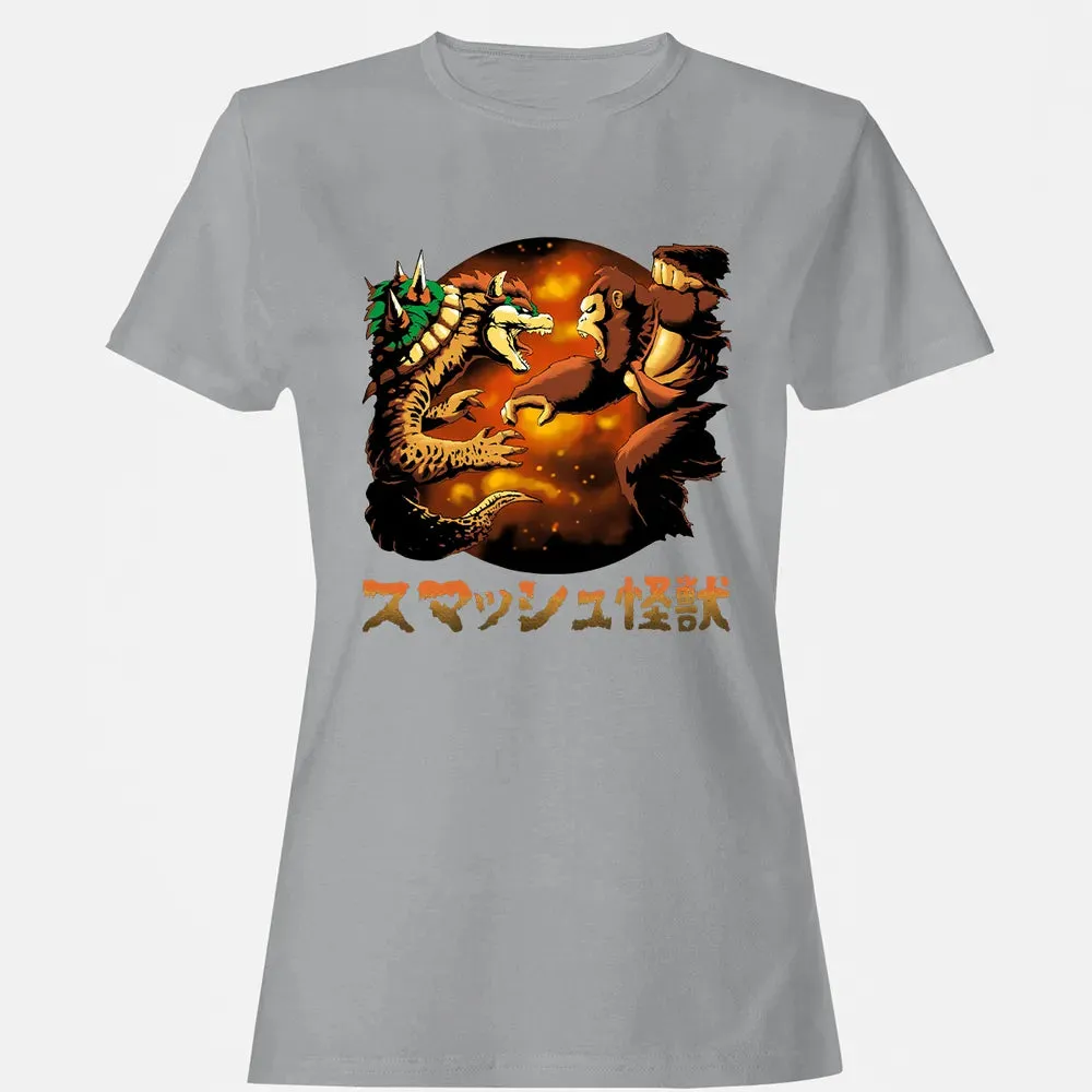 Bowser vs. Donkey Kong Women's T-shirt - 15