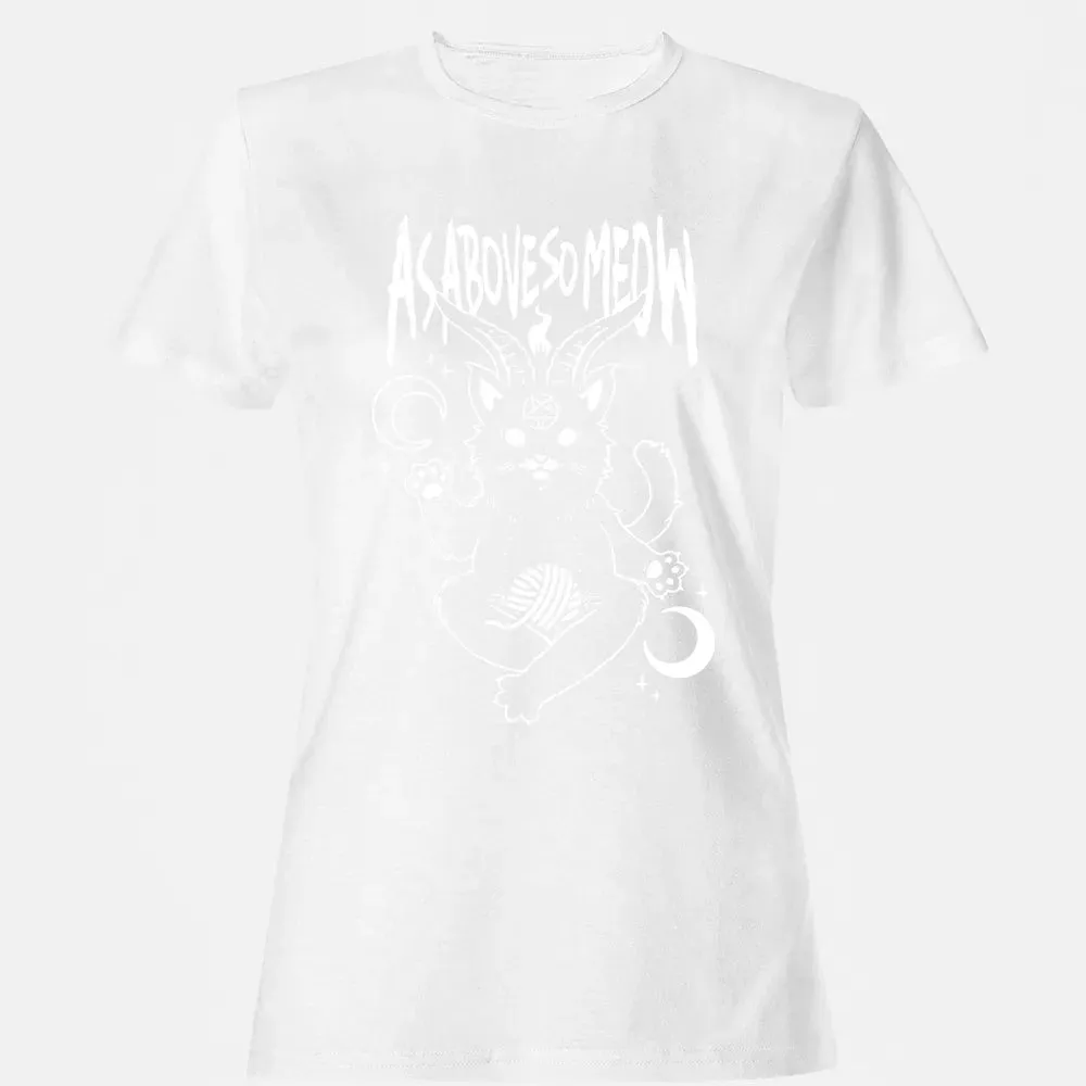 As Above So Meow Women's T-shirt - 16