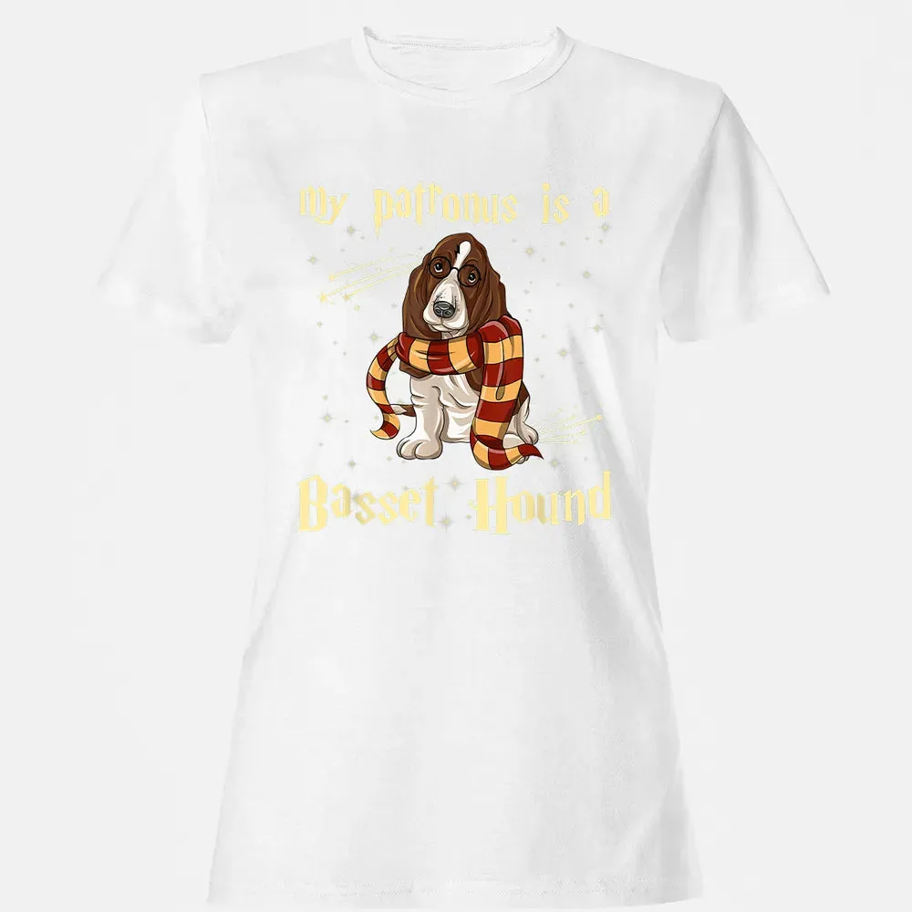 My Patronus Is A Basset hound Women's T-shirt - 16