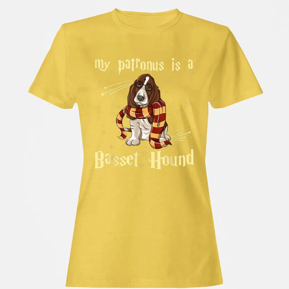 My Patronus Is A Basset hound Women's T-shirt - 4