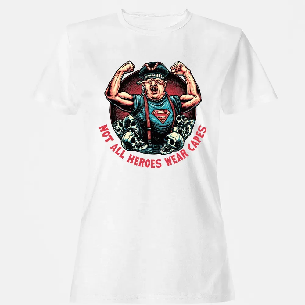 Not All Heroes Wear Capes Women's T-shirt - 16