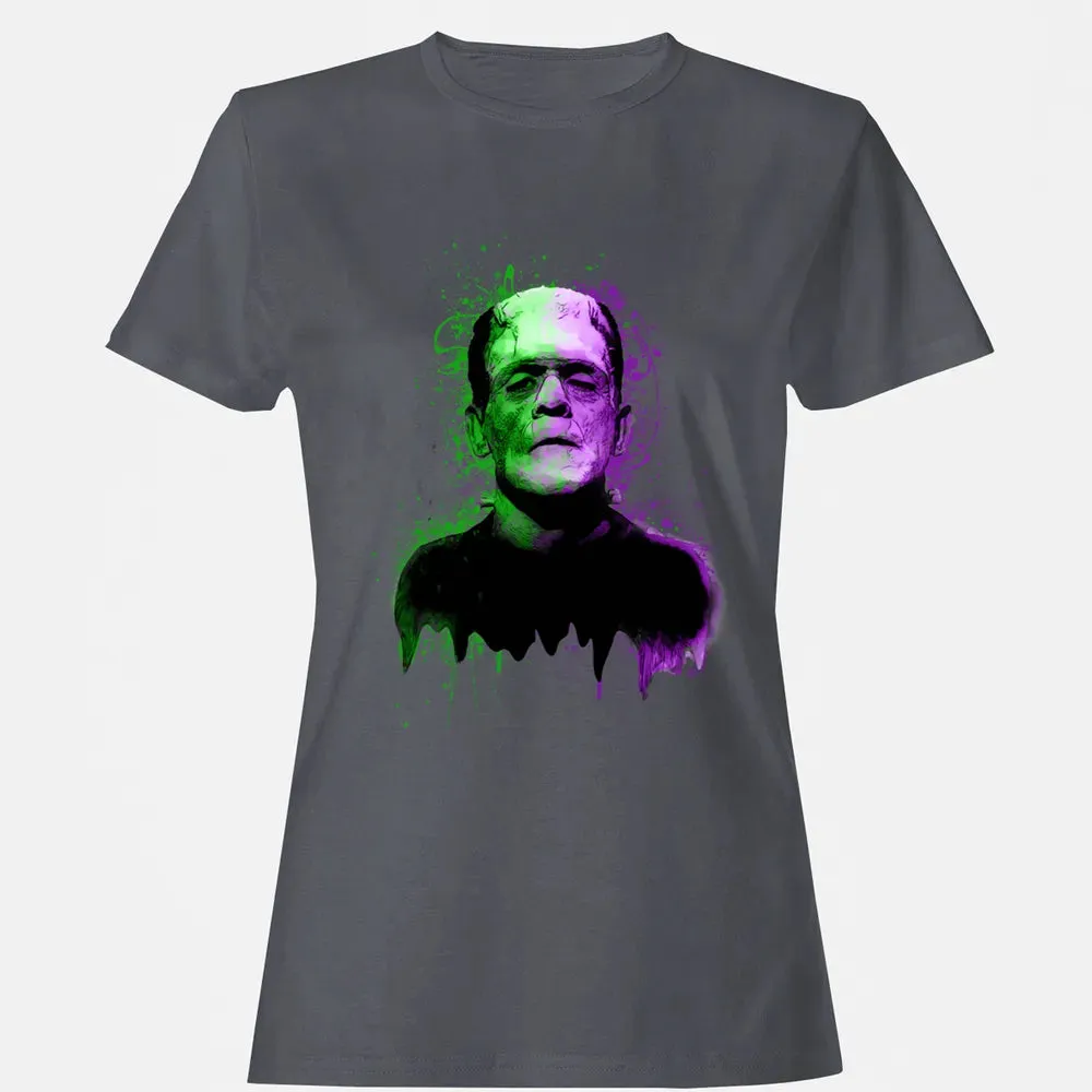 The monster in green and purple Women's T-shirt - 5