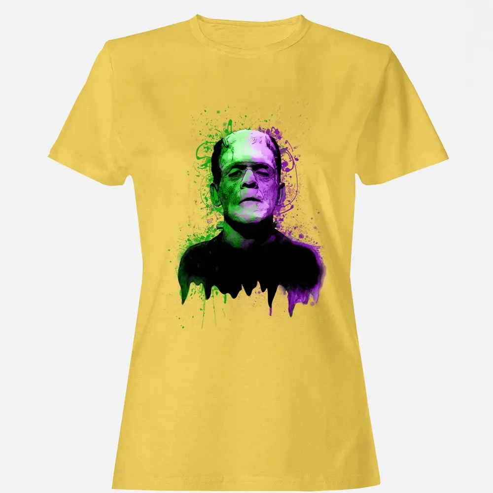 The monster in green and purple Women's T-shirt - 4
