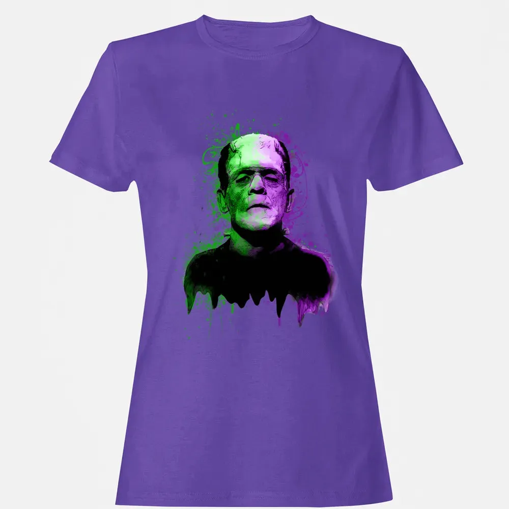 The monster in green and purple Women's T-shirt - 12