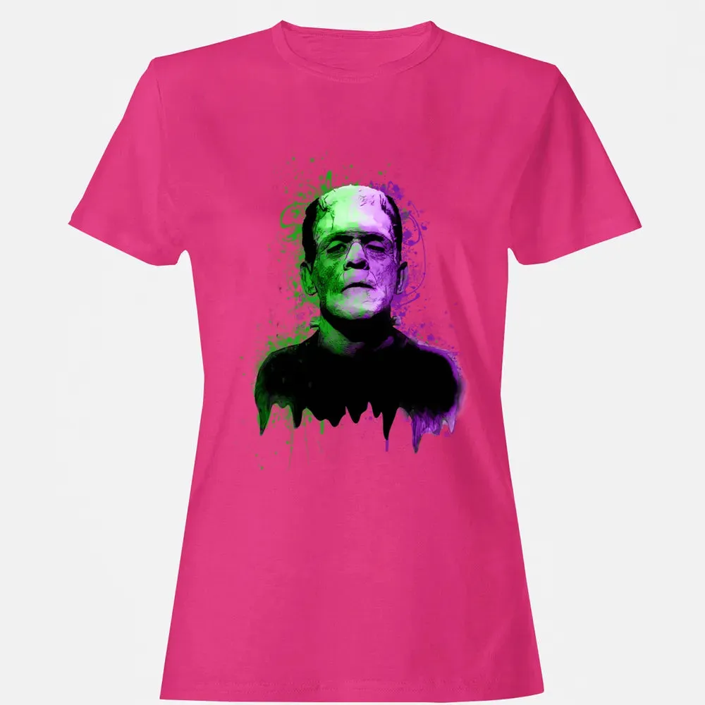The monster in green and purple Women's T-shirt - 6