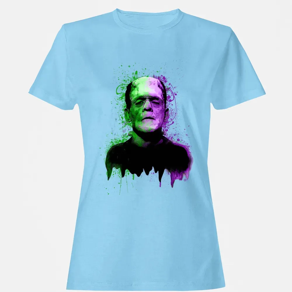The monster in green and purple Women's T-shirt - 8