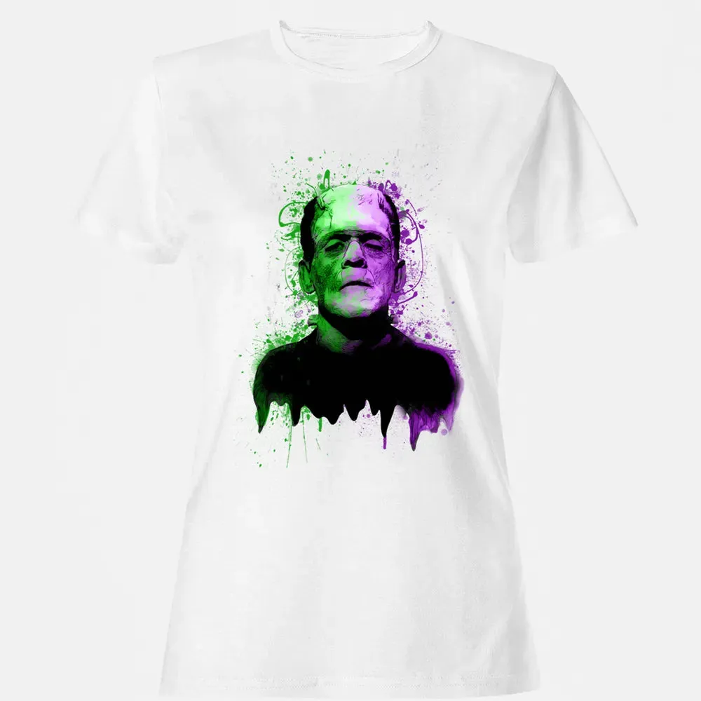 The monster in green and purple Women's T-shirt - 16