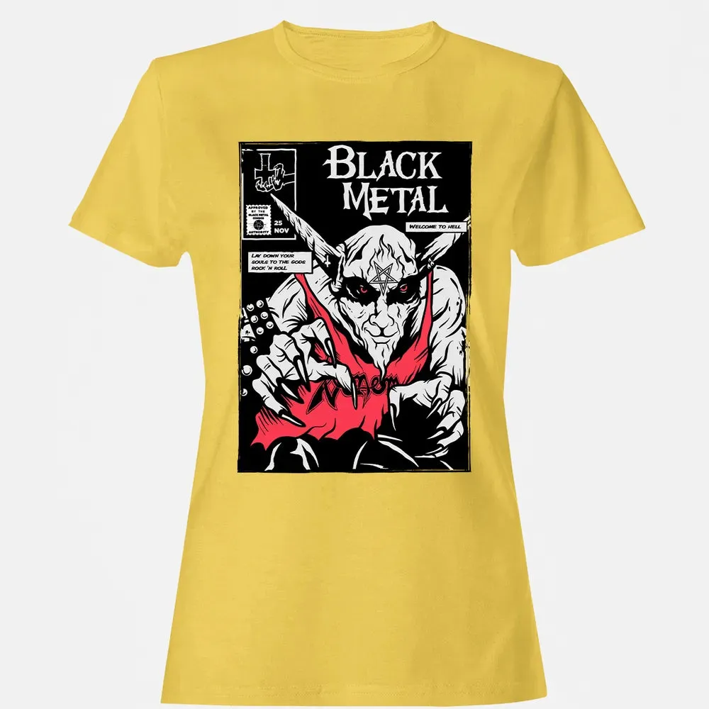Black Metal Women's T-shirt - 4