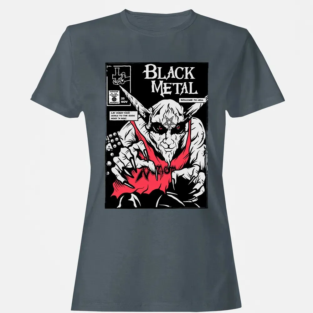 Black Metal Women's T-shirt - 3