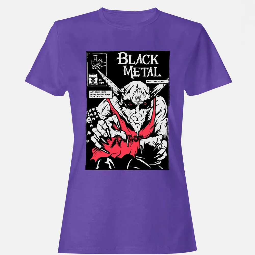 Black Metal Women's T-shirt - 12