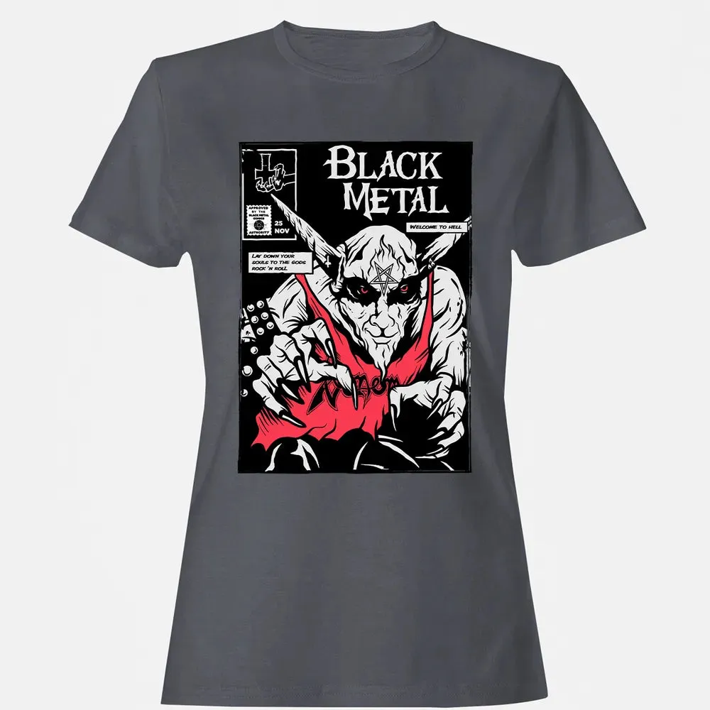 Black Metal Women's T-shirt - 5