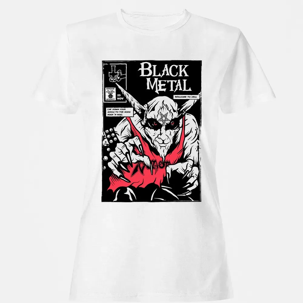 Black Metal Women's T-shirt - 16
