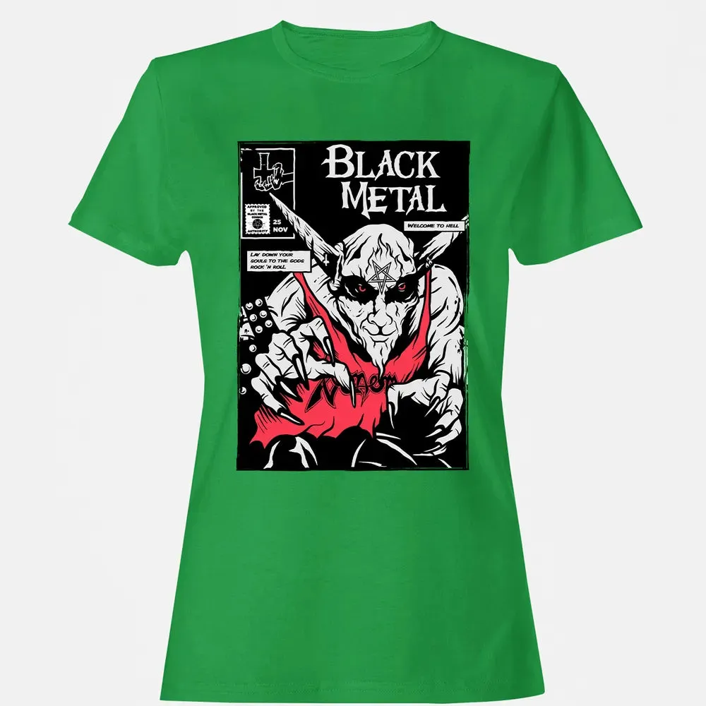Black Metal Women's T-shirt - 7