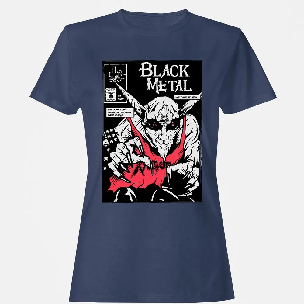 Black Metal Women's T-shirt - 10