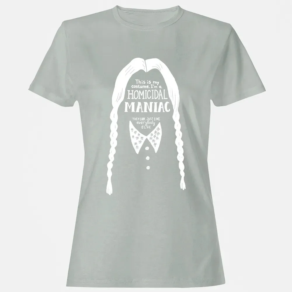 This Is My Costume I'm a Homicidal Maniac Women's T-shirt - 2