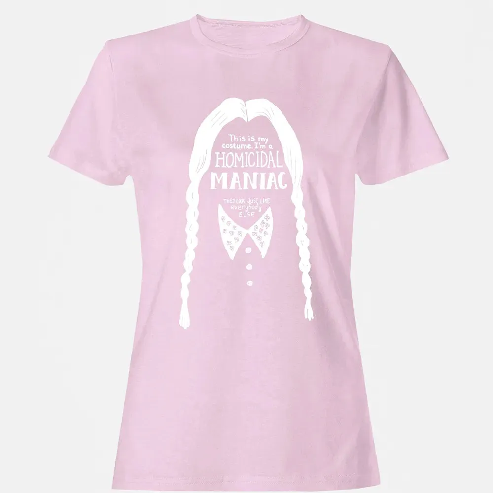 This Is My Costume I'm a Homicidal Maniac Women's T-shirt - 9