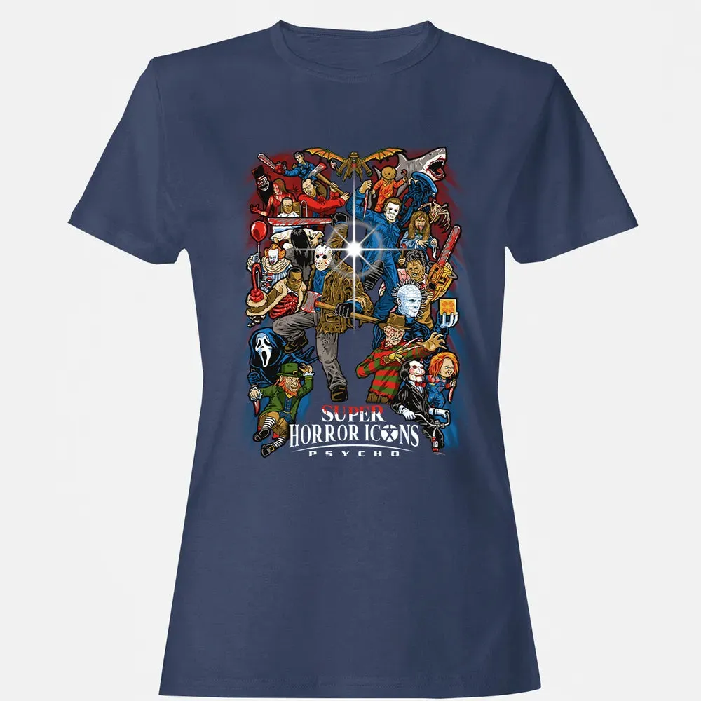 Super Horror Icons Women's T-shirt - 10