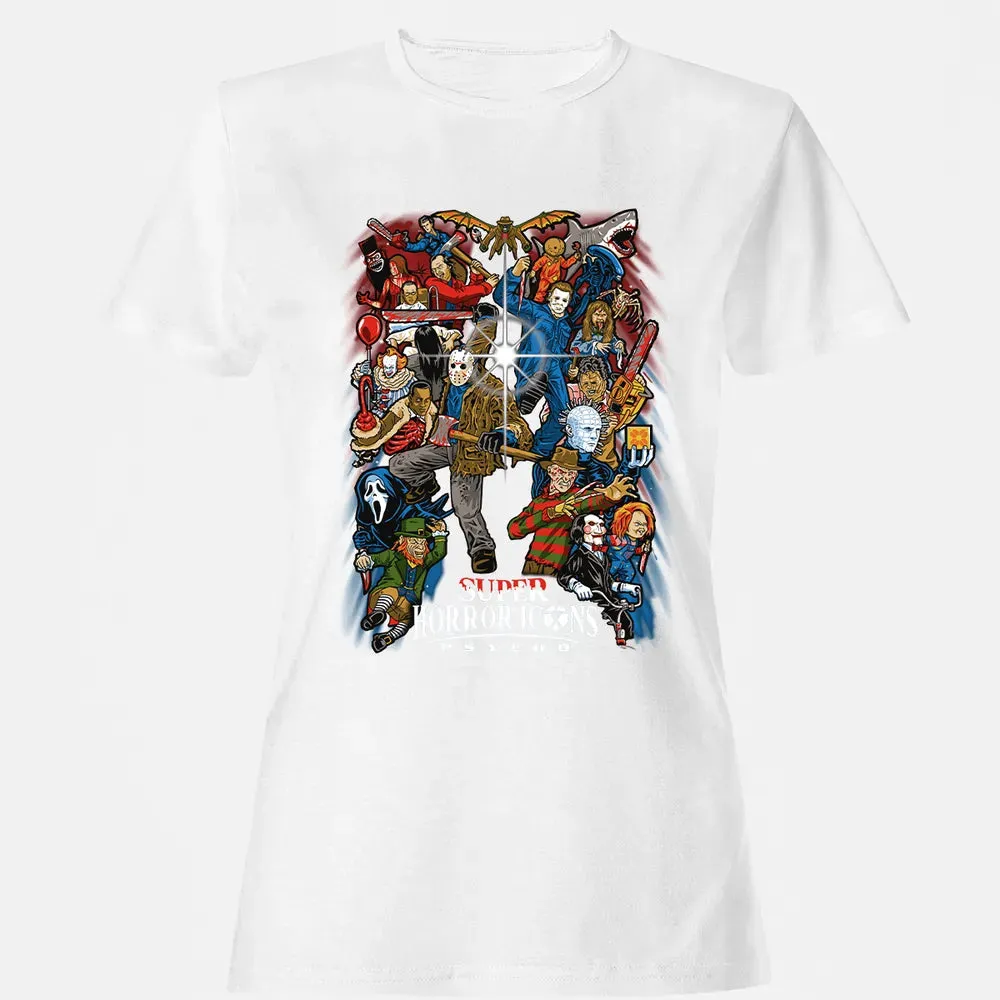 Super Horror Icons Women's T-shirt - 16