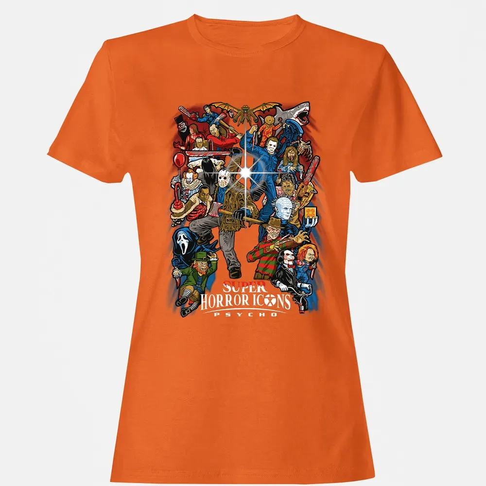 Super Horror Icons Women's T-shirt - 11