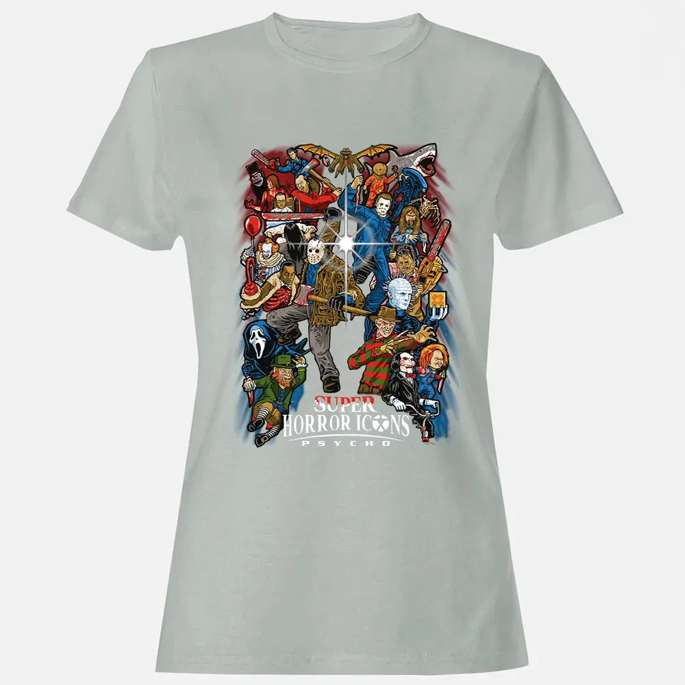 Super Horror Icons Women's T-shirt - 2