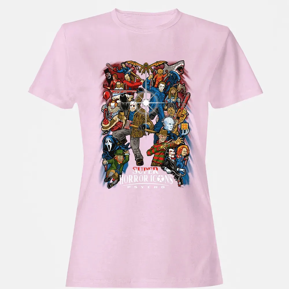 Super Horror Icons Women's T-shirt - 9