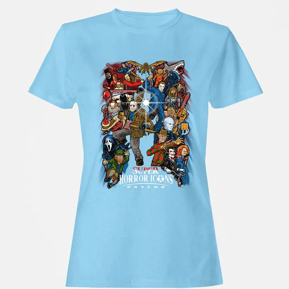 Super Horror Icons Women's T-shirt - 8