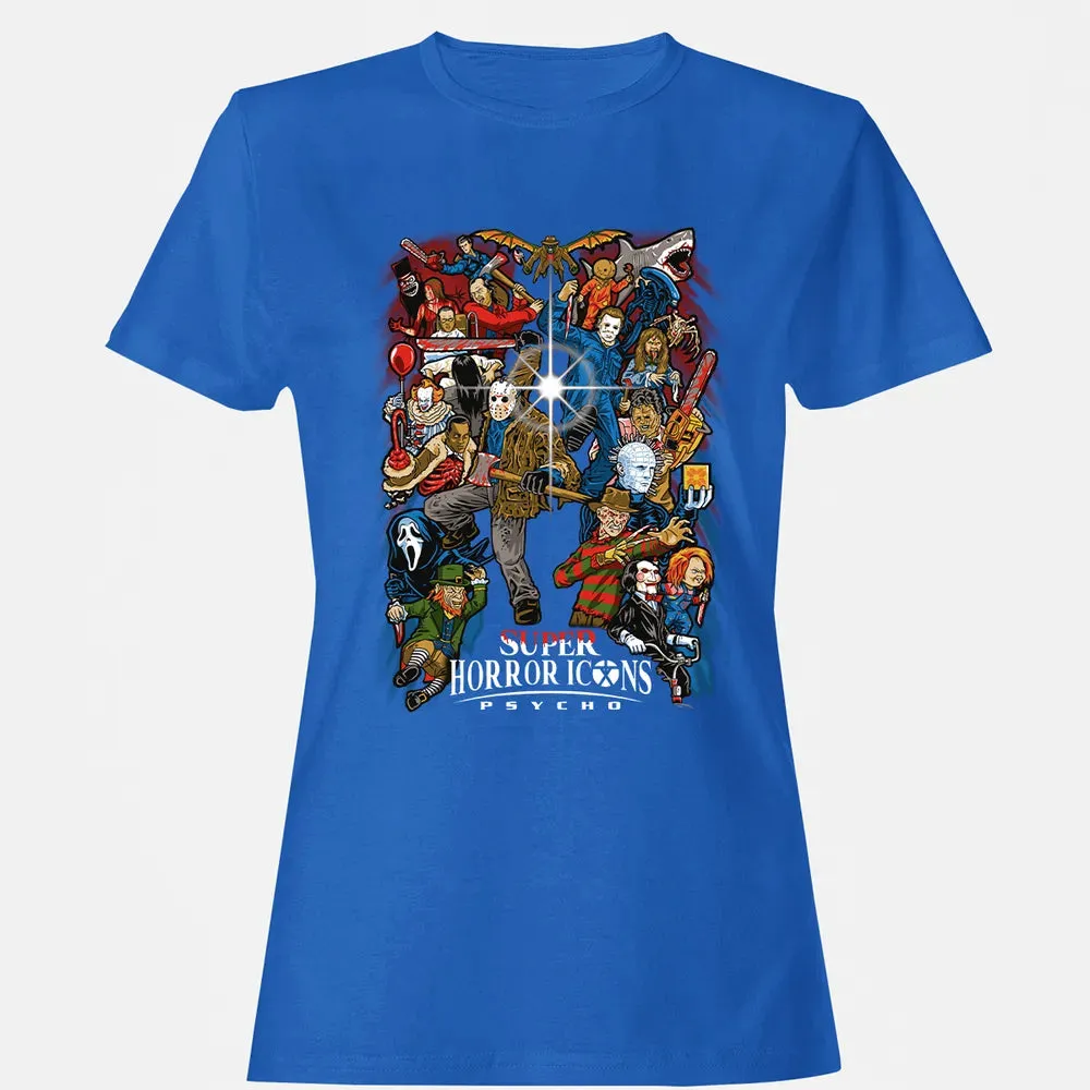 Super Horror Icons Women's T-shirt - 14