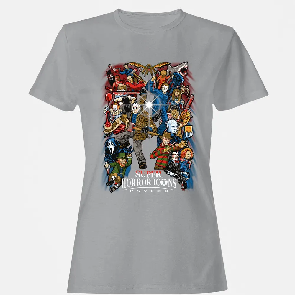 Super Horror Icons Women's T-shirt - 15