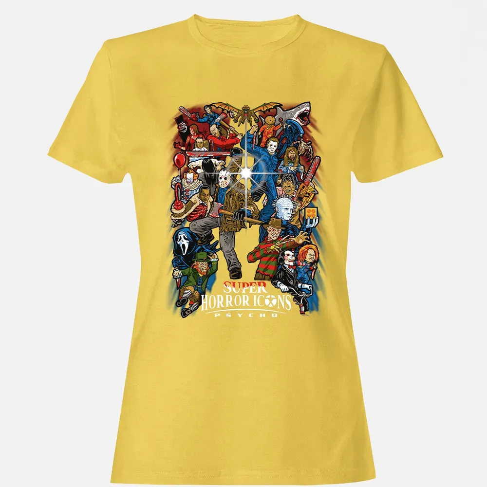 Super Horror Icons Women's T-shirt - 4