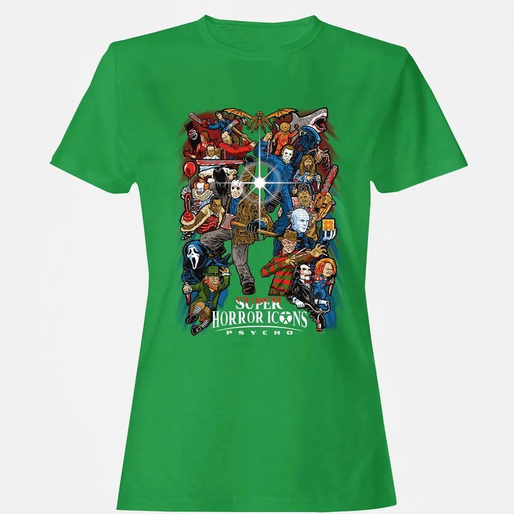 Super Horror Icons Women's T-shirt - 7