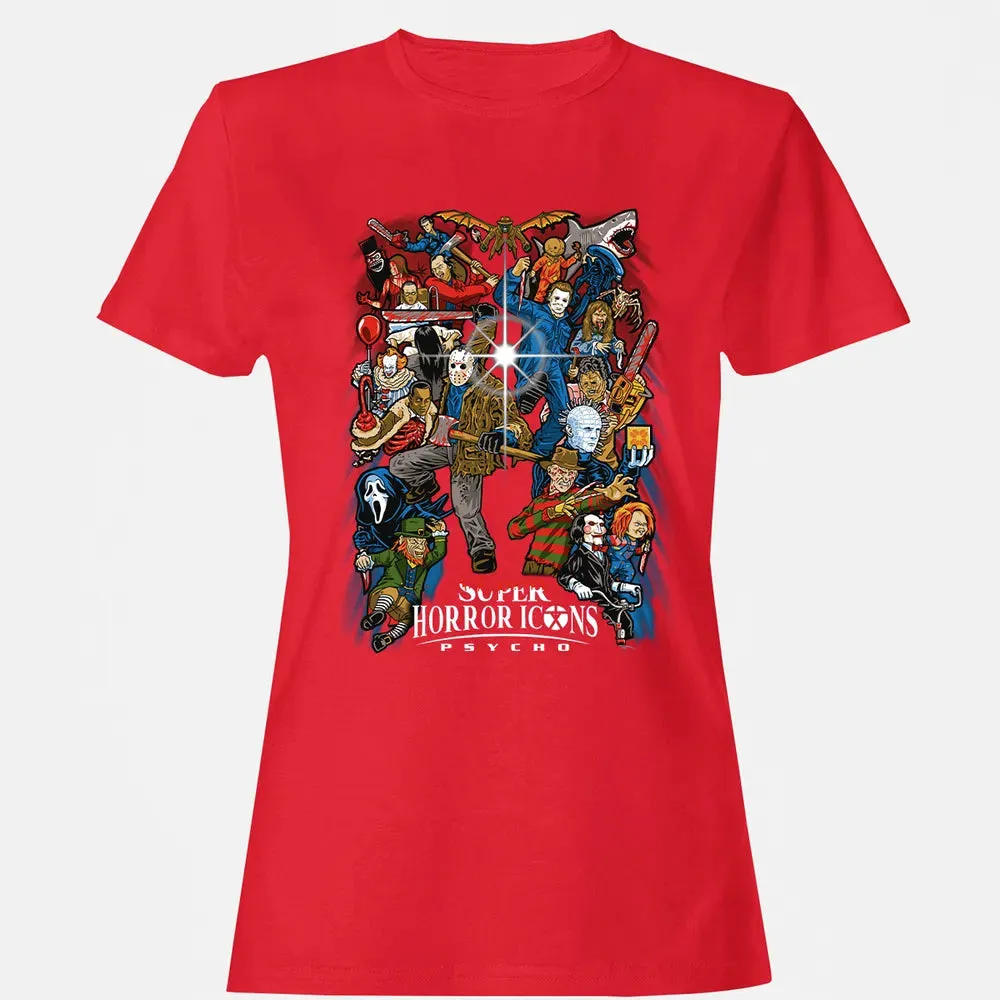 Super Horror Icons Women's T-shirt - 13
