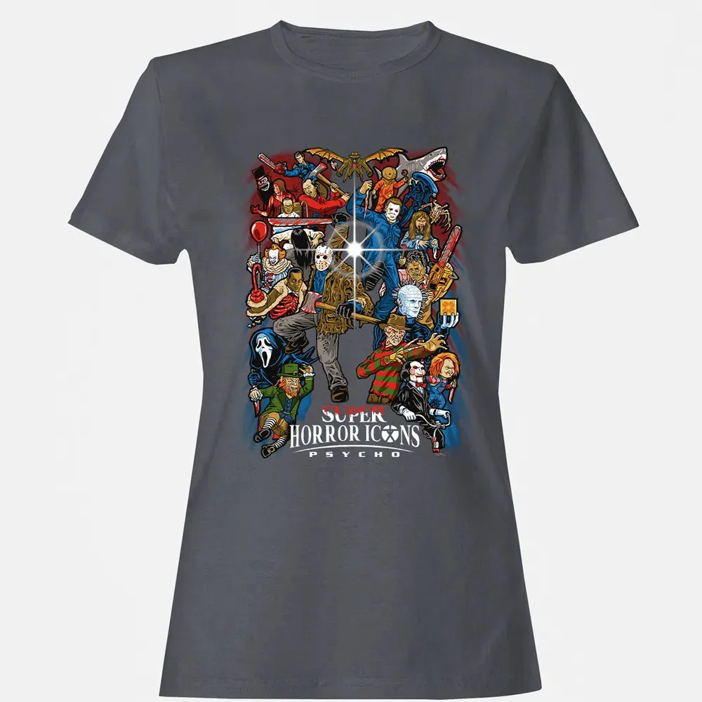 Super Horror Icons Women's T-shirt - 5