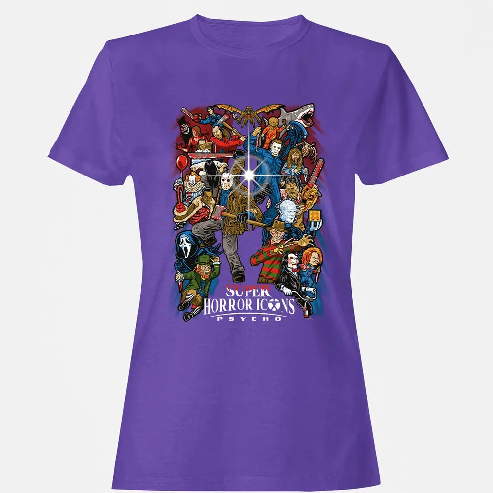 Super Horror Icons Women's T-shirt - 12