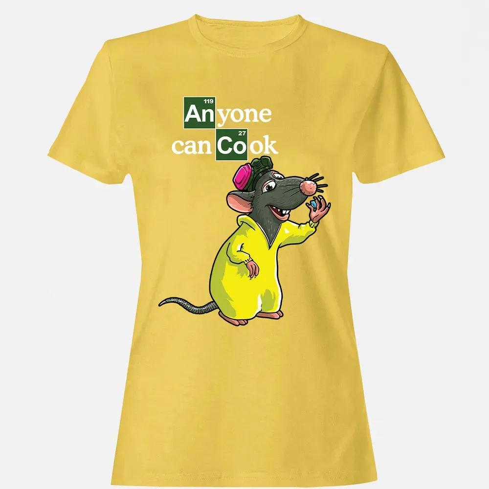 Anyone Can Cook Women's T-shirt - 4