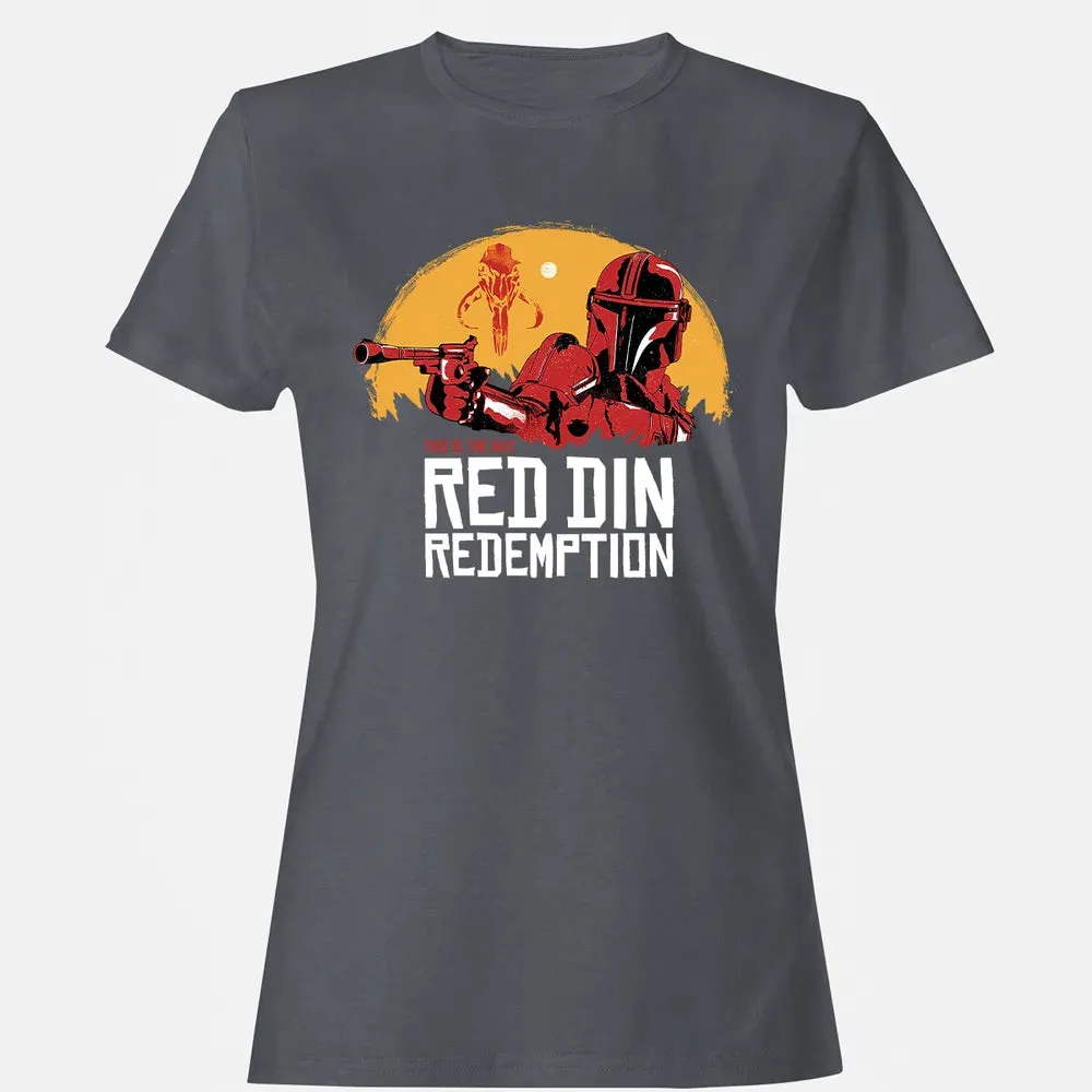 Red Din Redemption Women's T-shirt - 5