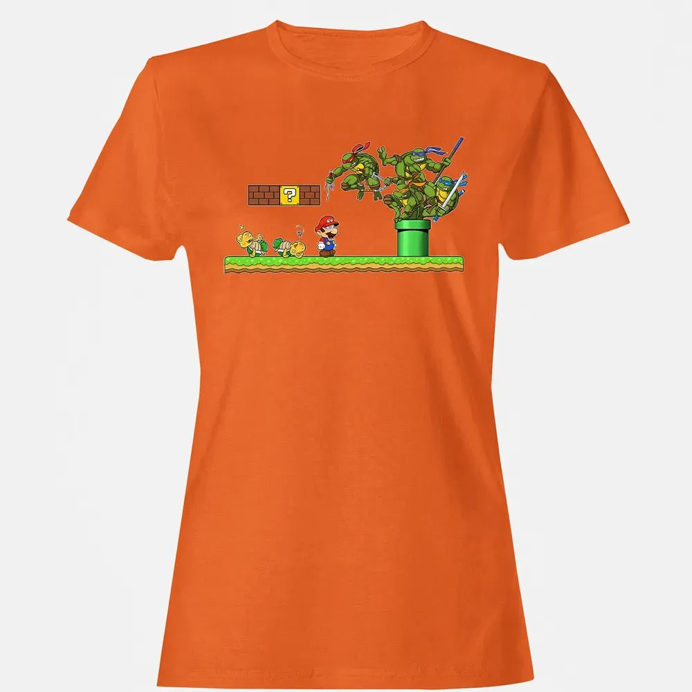 SM Meets Turtles Women's T-shirt - 11