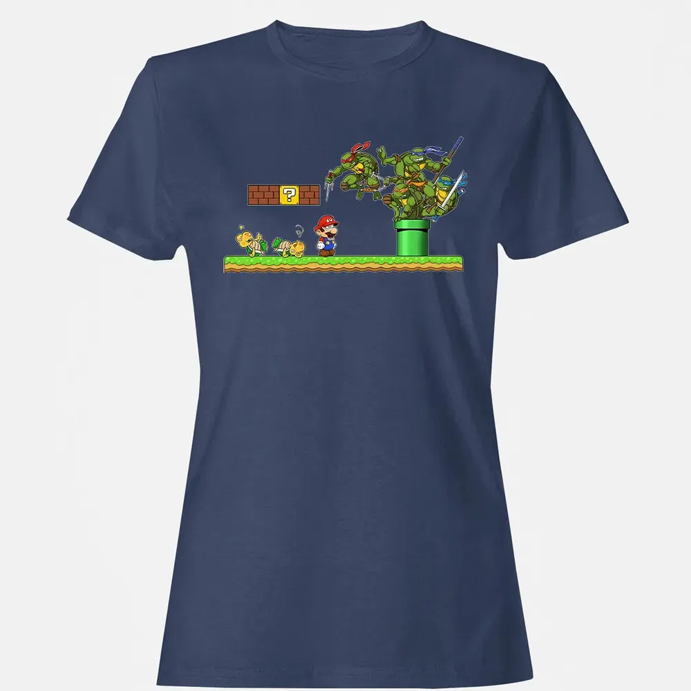 SM Meets Turtles Women's T-shirt - 10