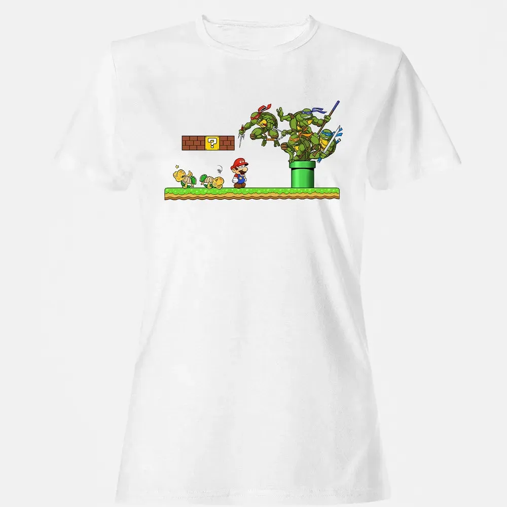 SM Meets Turtles Women's T-shirt - 16