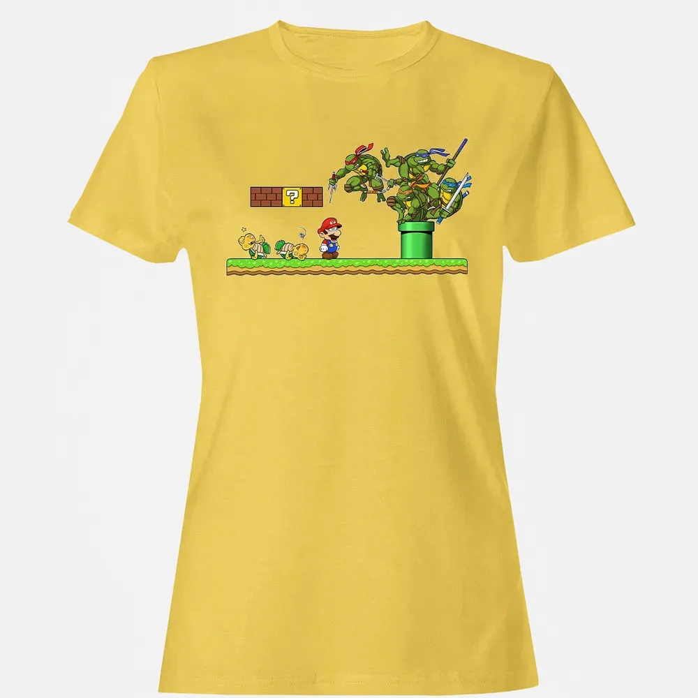 SM Meets Turtles Women's T-shirt - 4