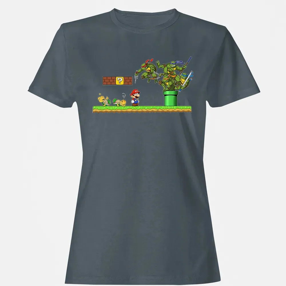 SM Meets Turtles Women's T-shirt - 3